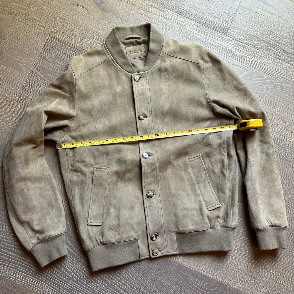 Balibaris Teddy Jacket Suede Goat Leather size M